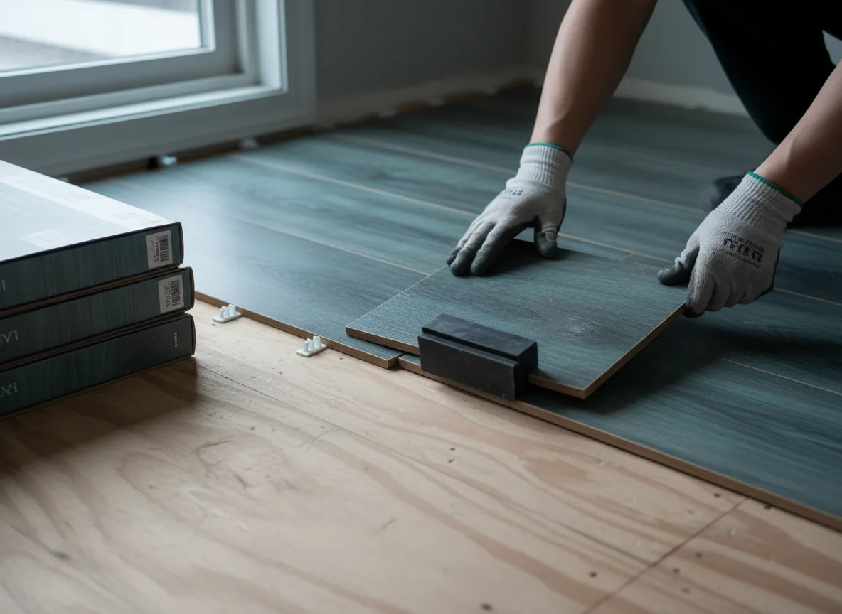 Luxury Vinyl Plank Installation company in Alsen, ND
